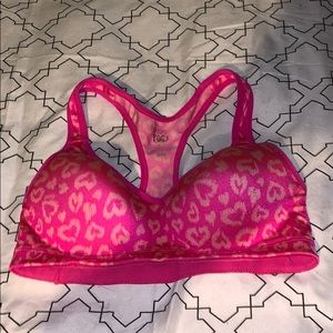 Pink by vs padded sports bra